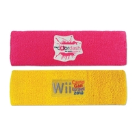 2" x 6 1/2" headbands made of cotton/polyester terry and available... from...