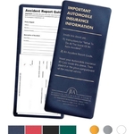 Vinyl Insurance Card Holder Kit "Accident Report"