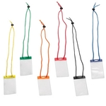 Small Vertical Corded Card Holder