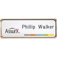 Metal Framed Badge (UV Inkjet & Engraved)