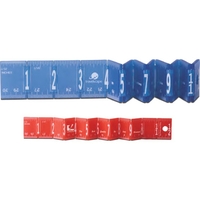 Foldable 12" ruler with numbers on the spine that appear in... from ASI 79530...