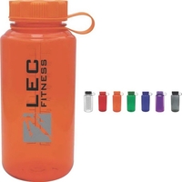 32 oz. BPA-free acrylic bottle with a leak resistant cap and... from ASI...