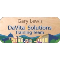 Wood Badge UV Inkjet Logo, Personalized (1-10 Sq. Inches)