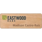Personalized Wood Badge (1-10 Sq. Inches)