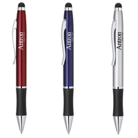 KITARA TWIST ACTION BRASS BALLPOINT PEN W/ STYLUS