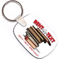 Oblong key tags with a maximum size of 3.5 square inches.... from ASI 56100...