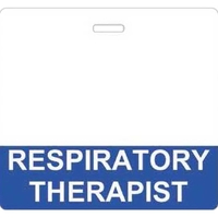 Glossy badge talker on .020" thermal-laminated plastic; fits best with 2......