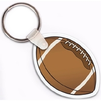 Football key tags with a maximum size of 3.5 square inches.... from ASI 56100...
