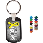Dog Tag Keychain