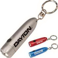 Bullet flashlight with key chain.... from ASI 54100 Fields Manufacturing Inc...