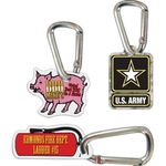 Full Color Carabiner Tags