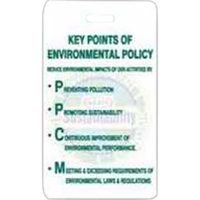 Laminated Event Badge - Small