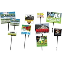 Lawn signs for agricultural, political or notification uses.... from ASI...