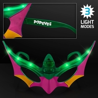 Purple, Green & Gold Mardi Gras Mask LED Shades