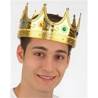 Plastic King's Crown. Packed 2 dozen. Color As Shown. Must be... from ASI...