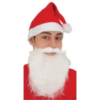 White Santa Beard. Packed 2 dozen. Must be ordered in carton... from ASI...