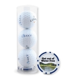 3 Callaway Warbird Golf Balls in Tube