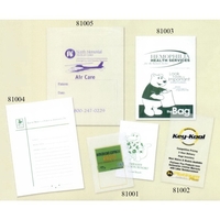 Custom printed 2.0 mil plastic single wall zip lock bag.... from ASI 74360 ZZ...