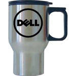 15 Oz. Stainless Travel Mug w/ Handle