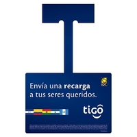 Shelf Dangler w/Rectangle.... from ASI 75629 PSI Plastic Graphics / Plastic...