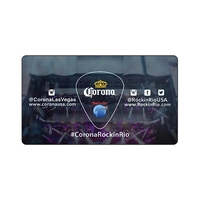 Business Card with Guitar Pick