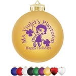 Round Shatterproof Ornament