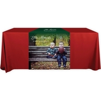 60" x 60" polyester poplin table runner with zippered storage bag.... from...