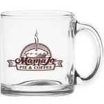 Clear Glass Coffee Mug