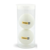 Two-ball pack of white ping pong balls in a tube... from ASI 38120 Ball Pro /...