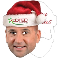 Digitally Printed Custom Large Heads. Elastic