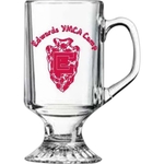 10 Oz. Glass Footed Sport Mug