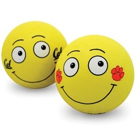 Express your brand with this fun emoji Inflated rubber ball! 5"... from ASI...