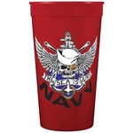 32 oz. Multi-Color Stadium Cup