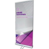 33.5" x 80" 13 ounce polyester and vinyl double-sided banner with... from ASI...