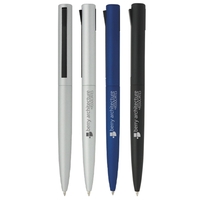 Metal color hybrid pen with aluminum barrel and plastic upper barrel.... from...