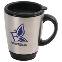 Double wall stainless steel insulated travel mug.... from ASI 42920 Busrel Inc