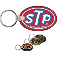 Key Tag - Oval - Spot Color