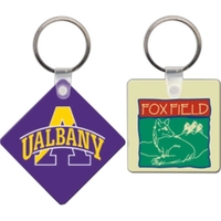 Key Tag - Square with Round Corners - Spot Color