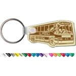 Key Tag - Bus - Spot Color