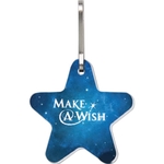 Bag & Luggage Tag (Zipper Pull) - Large Star - Full Color