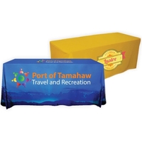 6' to 8' Convertible Dye Sublimation Table Cover