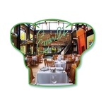 Chef Hat Stickless Hand Fan