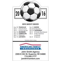 Magnet 20 mil - soccer schedule. Digital four color process print;... from...