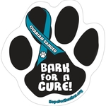 Car (Outdoor) Magnet - Paw Print - Full Color