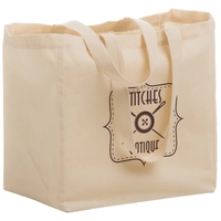 12" x 8 " x 13" 6-ounce cotton canvas tote bag... from ASI 35290 American Ad...