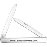 4 5/8" Stainless Fruit/ Vegetable Sampler with Nylon Pouch