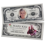 Full Color Custom Million Dollar Bill