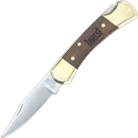 3" Wood Handle Lockback Knife