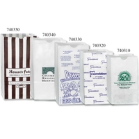 Grocery bags are available in white with serrated top with side... from ASI...