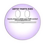 Circle Erasable Memo Board with eyes cut out